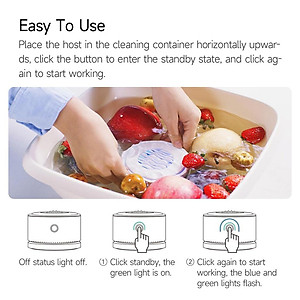 Máy Rửa Rau Củ Quả Xiaomi Tiện Dụng Chất Lượng Cao Hàng nhập khẩu