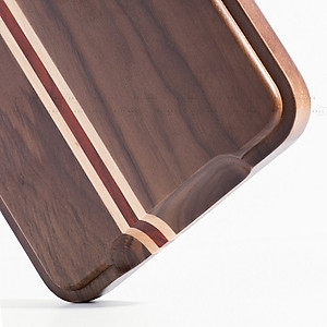 Khay gỗ óc chó lớn hiệu CAFE DE KONA