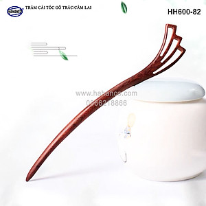 Trâm cài tóc bằng gỗ Cẩm Lai/Trắc (Đủ kiểu dáng) HH600 - phong cách cổ trang, điêu khắc sang chảnh HOT TREND cho nữ  - HAHANCO