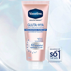 Vaseline Gluta-Hya Dưỡng Thể Nâng Tông Tức Thì Gấp 4 Lần 300ML