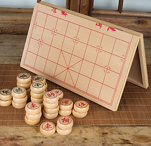 [HÀNG CAO CẤP - GỖ TỰ NHIÊN] Bộ Cờ Tướng Gỗ Cao Cấp 40 x 35cm Khắc Nét Tinh Xảo, Chính Hãng dododios