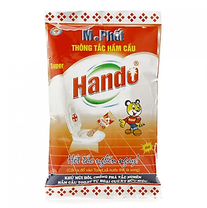 Combo 2 gói bột thông tắc hầm cầu bể phốt Hando 215Gr [Đổ định kì để bồn cầu ko tắc]