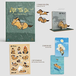 Sách - Mã Tiểu Dã - Vừa Chạy Vừa Khóc - Bìa Cứng - Tặng Kèm 1 Sticker A5 Nhựa Cán Kim Tuyến + 1 Standee Bìa Cứng + 2 Card Bo Góc