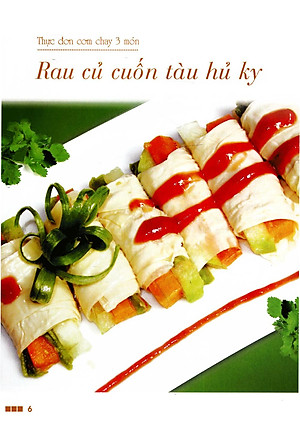 Sách Thực Đơn Cơm Chay 3 Món