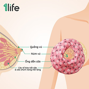 Túi chườm kích sữa 1Life