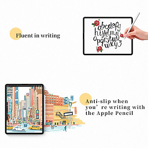 Dán màn hình dành cho iPad Thương Hiệu Nillkin AG Paper-like chống vân tay cho cảm giác vẽ như trên giấy - Hàng Nhập Khẩu