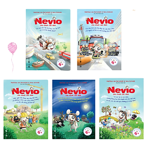 Sách Bộ 5 cuốn Nevio Chú chuột dũng cảm