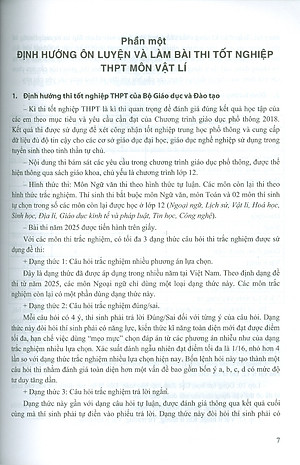 Ôn Luyện Trắc Nghiệm Thi Tốt Nghiệp Trung Học Phổ Thông (năm 2025) Môn Vật Lí - Nguyễn Văn Biên chủ biên, Nguyễn Thị Lâm Quỳnh, Nguyễn Anh Thuấn