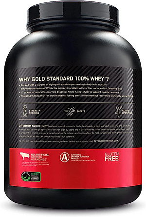 Thực Phẩm Bổ Sung Optimum Nutrition Gold Standard 100% Whey 5lb (2.27kg)
