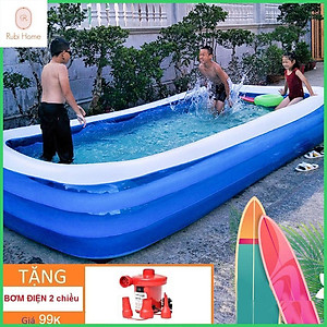 Bể bơi cho bé- Bể bơi gia đình - Bể bơi các loại, Bể bơi Phao Cho bé - Bể bơi Bằng Phao Trẻ em Kích Thước Lớn