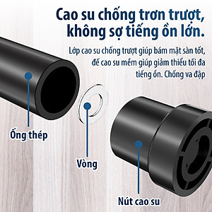 BG Sàn nhún 50 INCH Đệm bật nhún cao cấp có tay cầm Trampoline dành cho mọi lứa tuổi (hàng nhập khẩu)