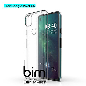 Ốp lưng dành cho Google Pixel 4A silicon dẻo trong suốt cao cấp A+