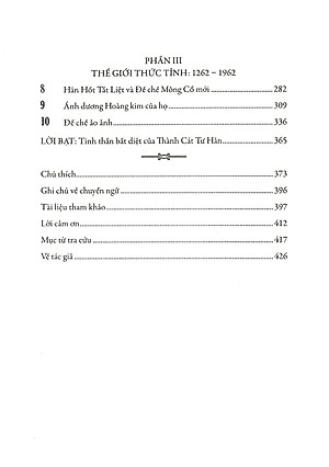 Thành Cát Tư Hãn Và Sự Hình Thành Thế Giới Hiện Đại - Cuốn Sách Tinh Hoa Hay Nhất Về Vị Hoàng Đế Vĩ Đại Của Người Mông Cổ (tặng kèm bookmark Sáng Tạo )