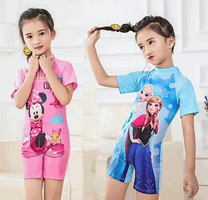 Đồ Bơi Bé Gái Một Mảnh Họa Tiết Hoạt Hình Dễ Thương BBO11 MAYHOMES Cute Baby Girl Swimsuit 