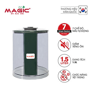 Máy Làm Sữa Hạt Đa Năng Giảm Tiếng Ồn Magic Eco AC -141 (1.5 Lít) - Hàng chính hãng