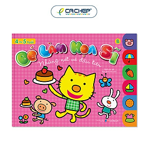 Combo 2 cuốn Bé Làm Họa Sĩ Từ 3-6 Tuổi