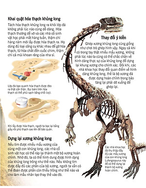 Sách Bách Khoa Tri Thức Về Khám Phá Thế Giới Cho Trẻ Em - Khủng Long (Tái Bản 2018)
