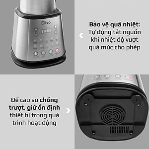 Máy Xay Sửa Hạt Olivo X20 Plus Thương Hiệu Mỹ 12 Chương Trình - Hàng Chính Hãng