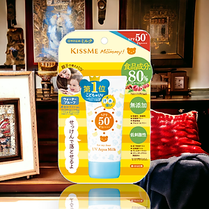 Sữa Chống Nắng Dành Cho Bé Từ 06 Tháng Tuổi Và Làn Da Nhạy Cảm Kissme Mommy 50 G