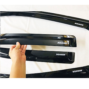 Vè Che Mưa Cho Xe Ô Tô Mirage Đen