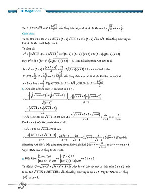 Sách Tổng Hợp Chuyên Đề Trọng Tâm Thi Vào Lớp 10 Chuyên Và Học Sinh Giỏi - Đại Số 9