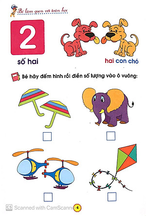 Chuẩn Bị Cho Bé Vào Lớp 1 - Bé Làm Quen Với Toán Học (Quyển 3) (Tái Bản 2020)