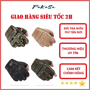 Găng Tay Thể Thao , Găng Tay Phượt Nhiều Mẫu - Hàng Chính Hãng 