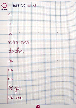 Mai Em Vào Lớp 1 - Vở Bé Tập Viết - Quyển 1