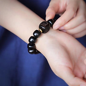 VÒNG CHUỖI GỖ MUN THUẬN BUỒM XUÔI GIÓ