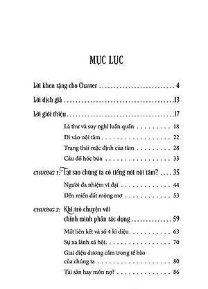 Sách Chatter - Trò Chuyện Với Chính Mình
