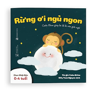 Combo 3 cuốn truyện tranh Ehon Nhật Bản - Ehon Buồn ngủ (Buồn ngủ ơi là buồn ngủ, Ôm chầm, Rừng ơi ngủ ngon) - Dành cho trẻ 0-4 tuổi