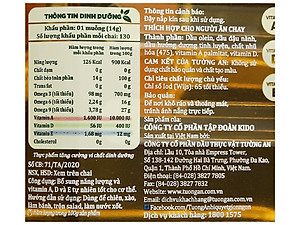 Dầu ăn Cooking Oil Nutri Plus Tường An chai 2 lít