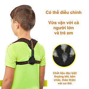 Đai Chống Gù Lưng miDoctor Cho Người Lớn, Trẻ Em mi01 - Hàng Chính Hãng