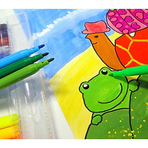 Bộ Bút Lông Màu Tô Stacom - 18 Màu - FP118C