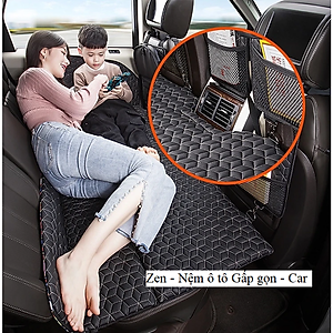 Nệm ghế sau Ô tô cho nhiều dòng xe, Nệm Không bơn hơi, Nệm nằm ô tô gấp gọn. kích thước 140 x 80 Cm. Nệm Ghế cho xe 4 chỗ - xe 5 chỗ - xe 7 chỗ