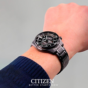 Đồng Hồ Nam Citizen Dây Thép Không Gỉ CA4335-88E - Mặt Đen
