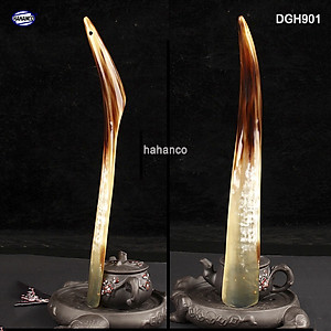 Dụng cụ Đón gót giày bằng sừng nguyên chiếc (Dài 32-37cm) DGH901-35 - Đón gót giày mọi tư thế cho cả nam và nữ