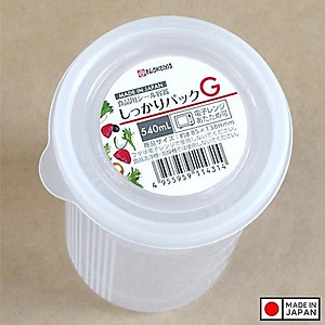 Hộp đựng thực phẩm Pack G 540ml - Hàng Nội Địa Nhật Bản