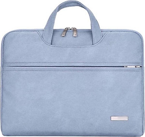 Cặp xách da chống sốc, chống nước dành cho macbook, laptop, surface  - Tặng kèm ví đựng sạc, chuột