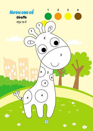 Tô màu phát triển trí thông minh - Tô màu song ngữ Anh - Việt (Túi 8 cuốn, dành cho trẻ 2 - 6 tuổi)