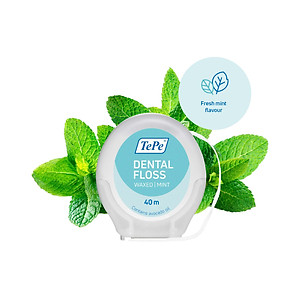 Chỉ nha khoa hương bạc hà Tepe Dental Floss 40m (cuộn 40m)