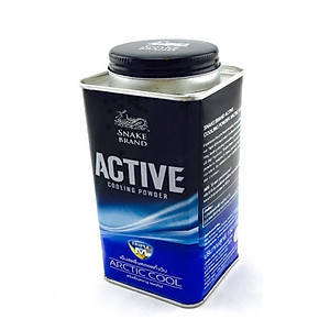 Phấn lạnh cho nam Snake Brand Active Arctic Cool Thái Lan 140g
