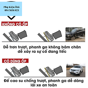 Bộ đệm chân phanh chân ga theo xe MAZDA 2,3,6, CX3, CX5,CX8