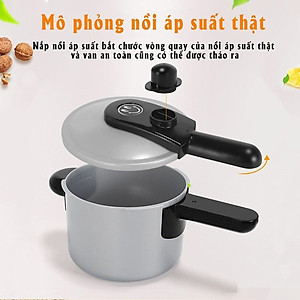 Bộ Đồ Chơi Nấu Ăn 36 Món Cỡ Đại Bằng Nhựa An toàn Cho Bé Yêu - Hàng Loại 1 - Chính Hãng MINIIN