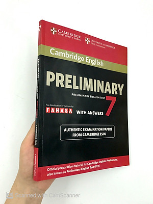 Cambridge Preliminary English Test 7 Student's Book with Answers Reprint Edition