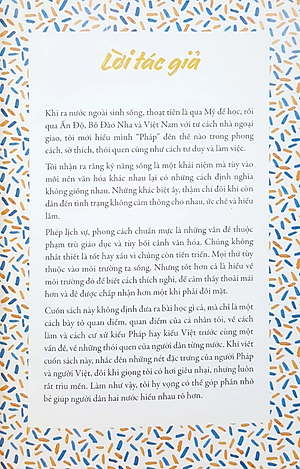 Sách Thanh Lịch Như Người Pháp Hiếu Khách Như Người Việt