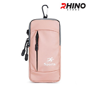 Túi đựng Điện Thoại tới 6.8 Inch Đeo tay chạy bộ, Tập thể dục Rhino B122 Kháng nước, có thể cắm tai nghe