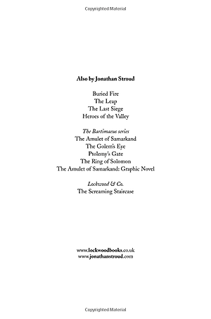 Lockwood & Co: the Whispering Skull : Book 2