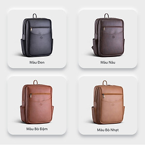 Balo Lata ( Thời trang nam công sở cỡ lỡn - Balo da BAL66 )