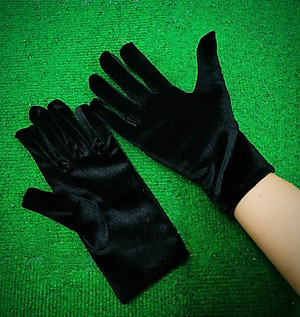 Găng tay chất liệu nhung cho Cô dâu và Dạ hội, đi tiệc, sự kiện MS: 41819